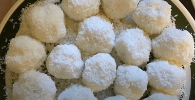 palline di cocco e mascarpone