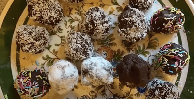 palline di mascarpone e cioccolato