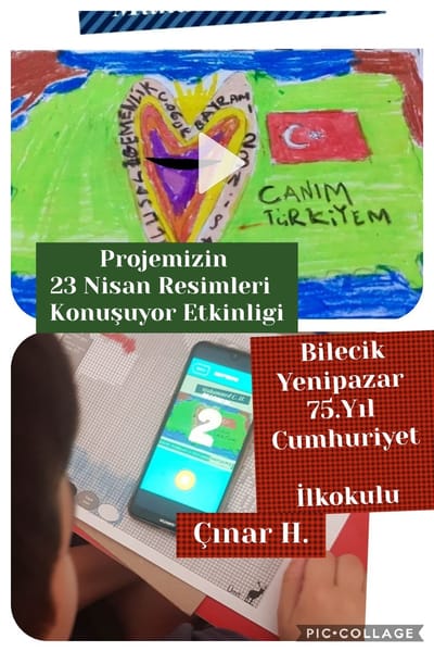 WEB2 ARACI İLE RESİMLERİMİZ KONUŞUYOR