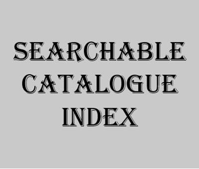 Catalogue Index