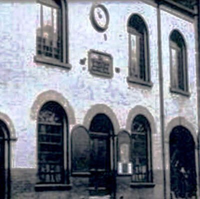 June 1858 - Christian Meeting House, Rodney St. Laying the Foundation Stone