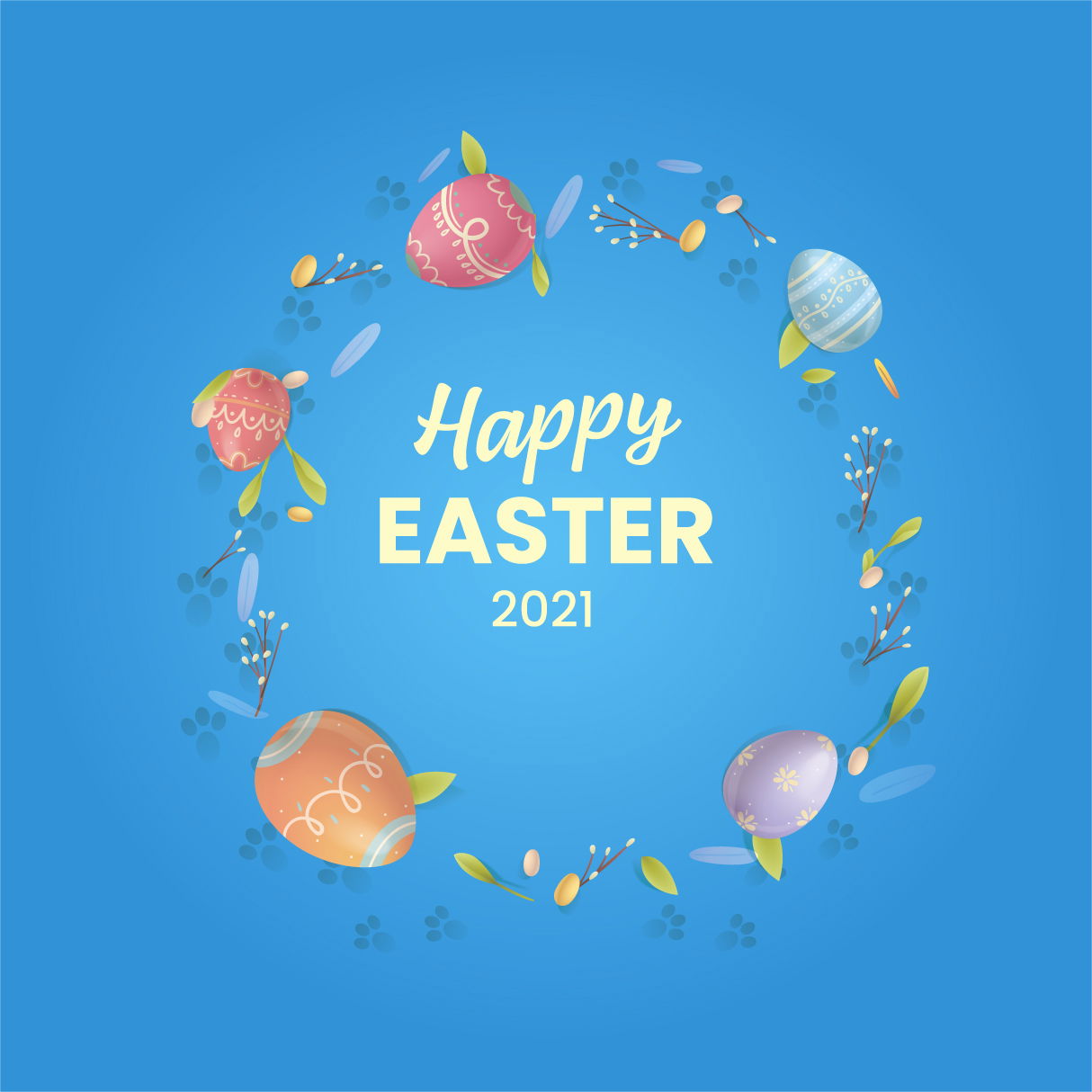 Easter E-card