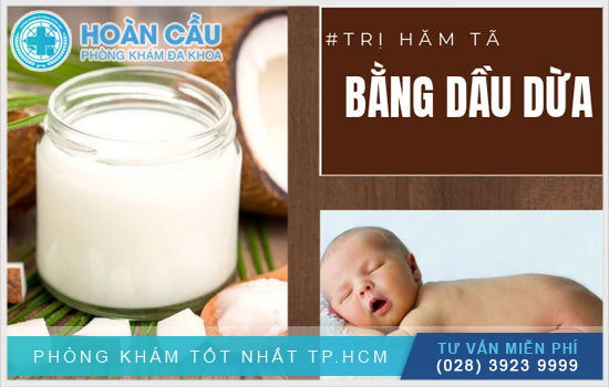 Những lưu ý cần ghi nhớ khi trị hăm tã bằng dầu dừa