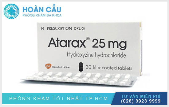 Thuốc Atarax: Tác dụng phụ thông thường
