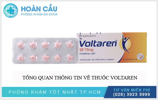 Điều cần biết về thuốc Voltaren