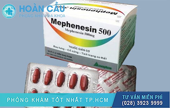 Đặc điểm y học của thuốc Mephenesin