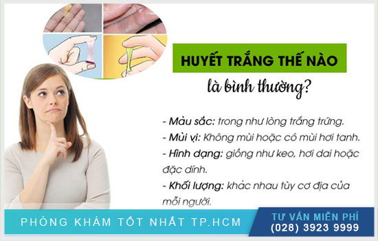 Thông tin huyết trắng màu trắng sữa