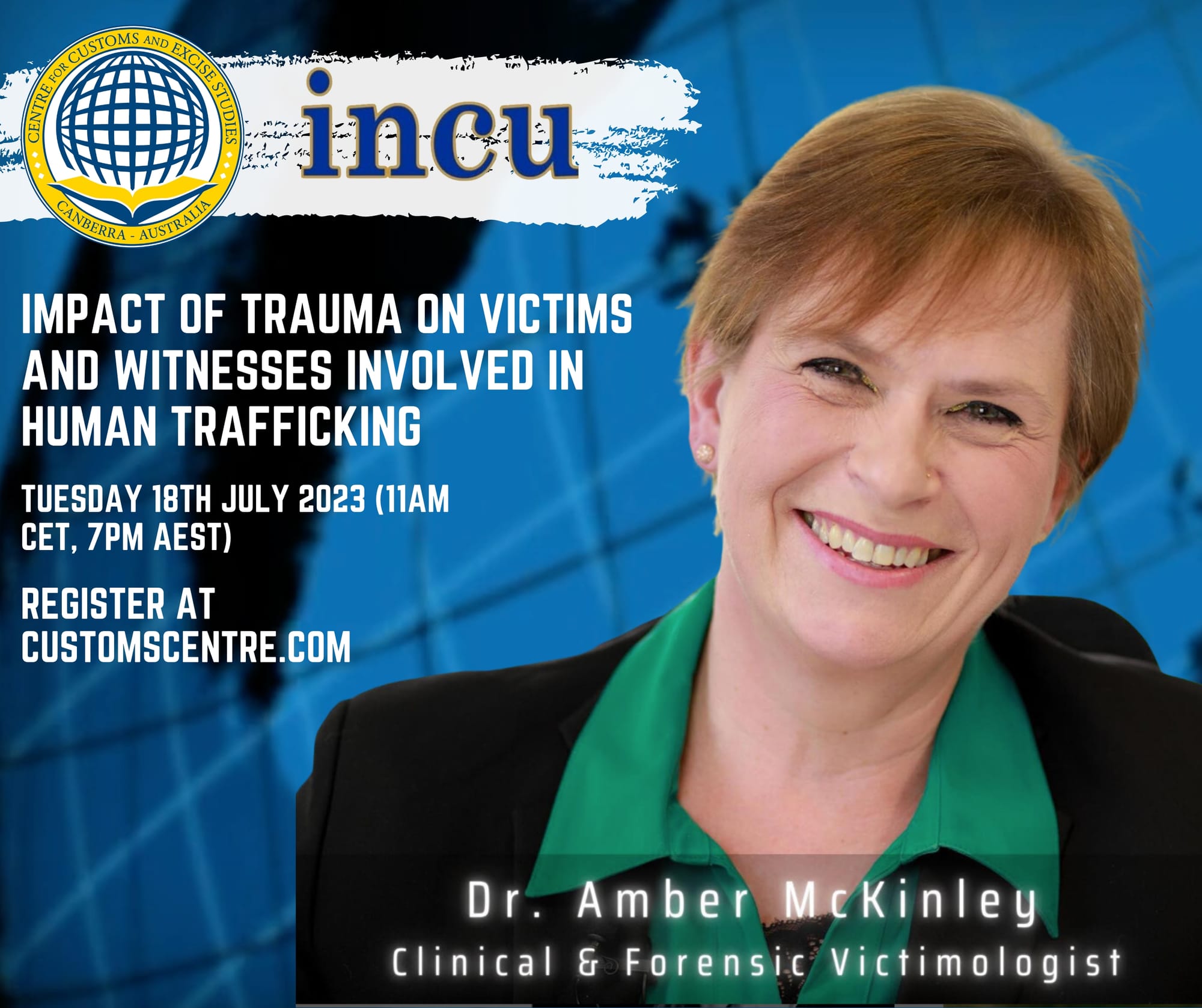 INCU Seminar with Dr Amber McKinley