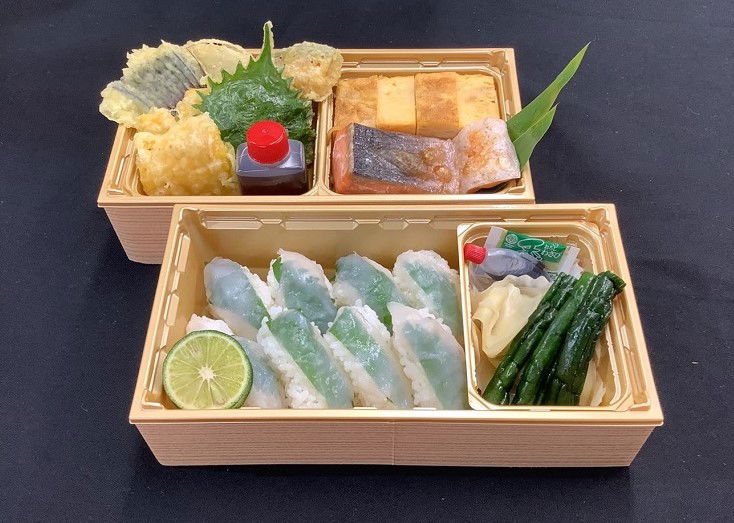河豚握り２段弁当