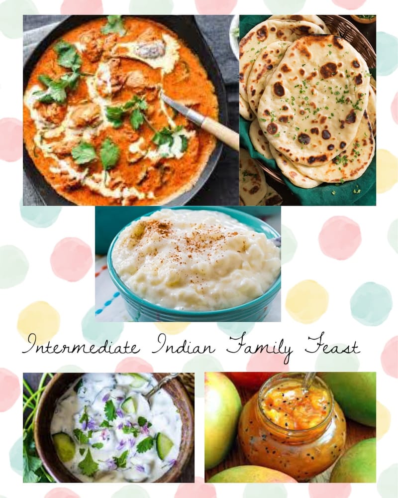 Intermediate Indian Feast Cooking Class