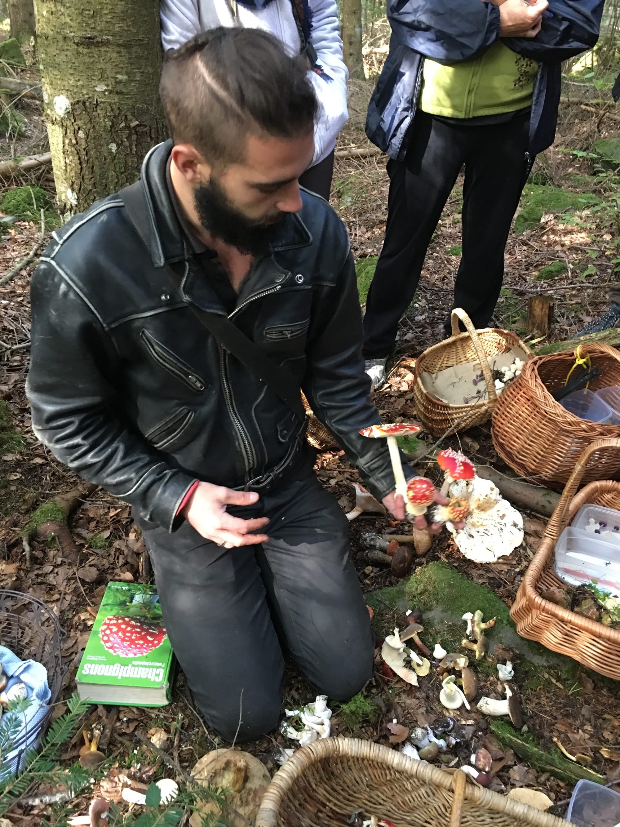 Journée découverte des champignons avec l'ELPM