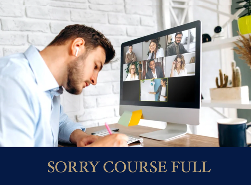 Live Online Training (Weekend Course)