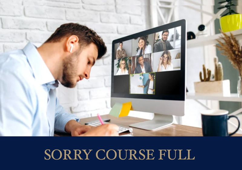 Live Online Training (Weekend Course)