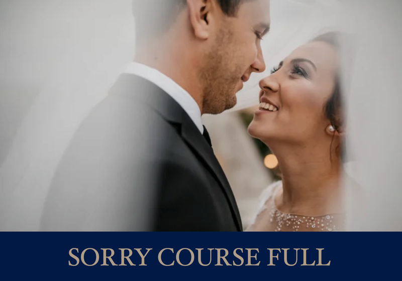 Live Online Wedding Course (Evening Course)
