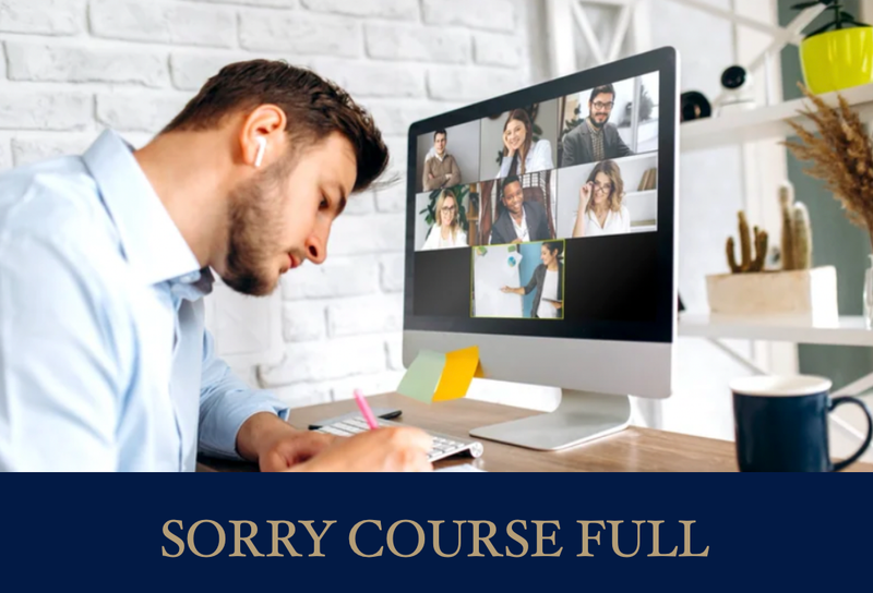 Live Online Training (Weekend Course)