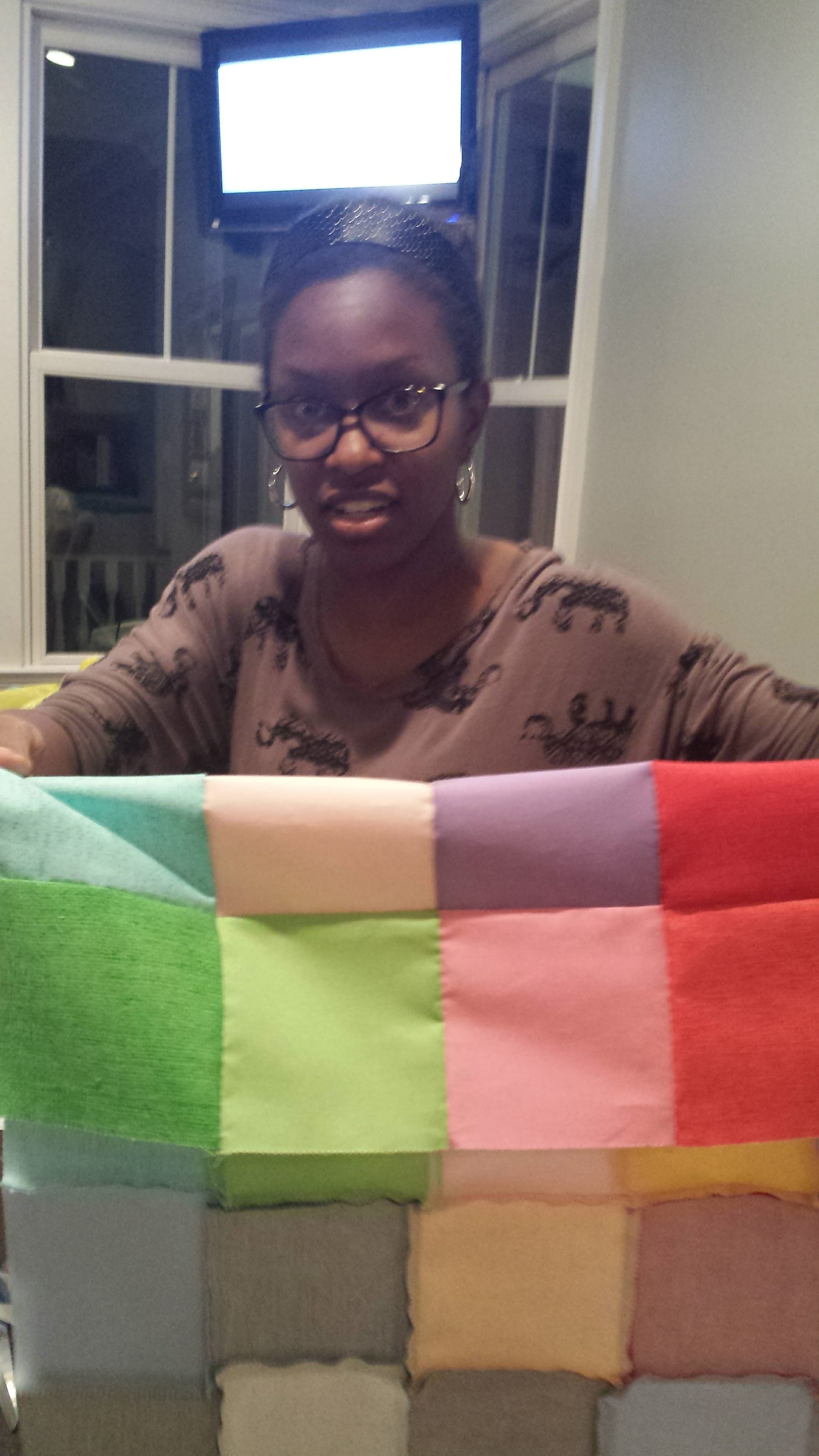 Hand Quilting Workshop Student