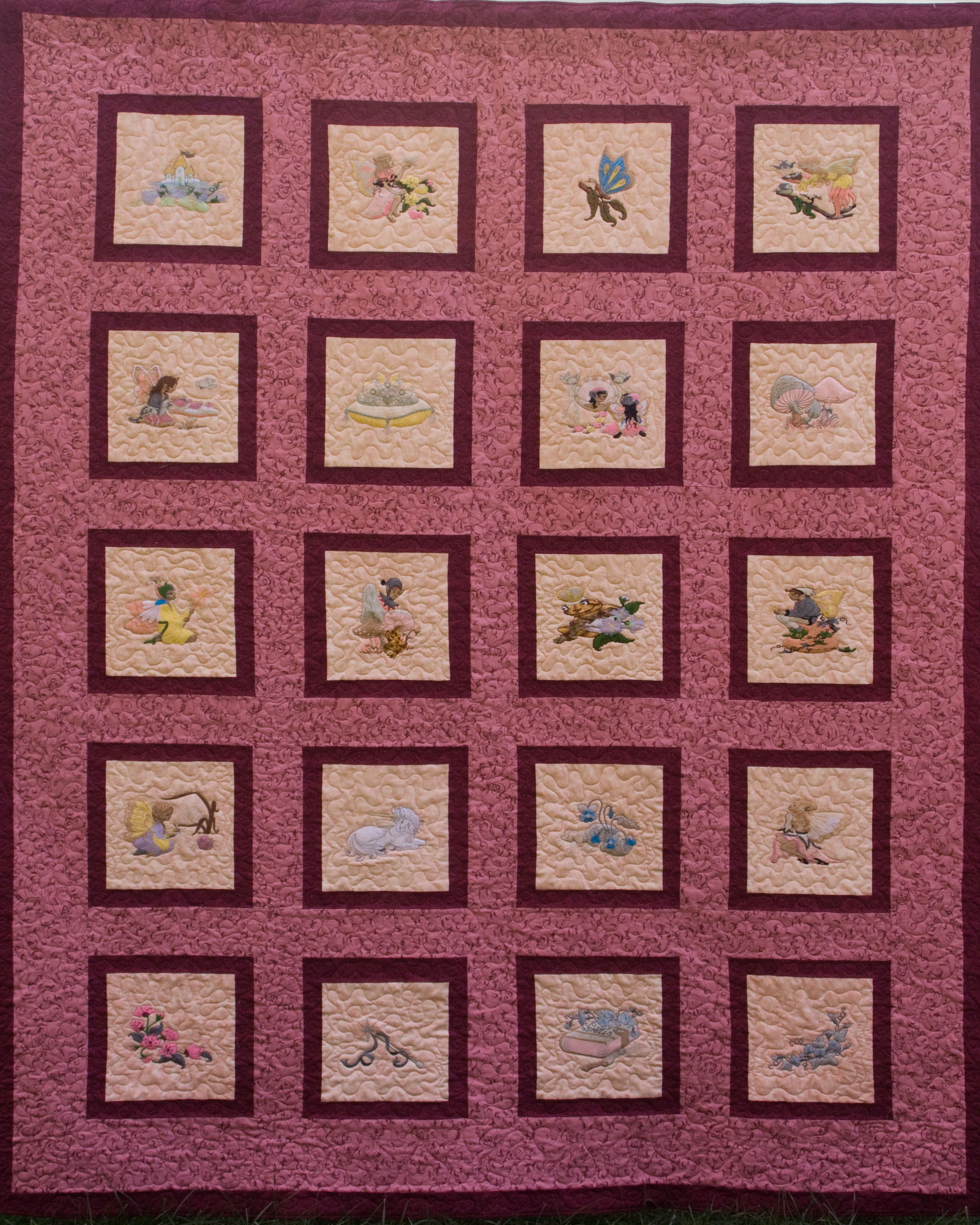 Machine Embroidery Motifs/Patchwork