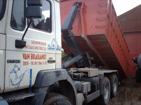 * OVAM erkend ophaler, vervoerder en plaatser van containers