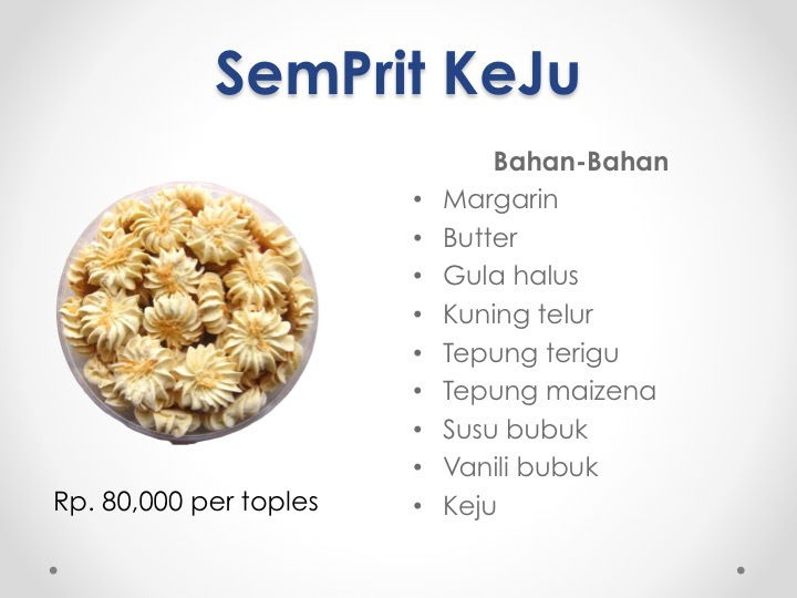 Semprit Keju