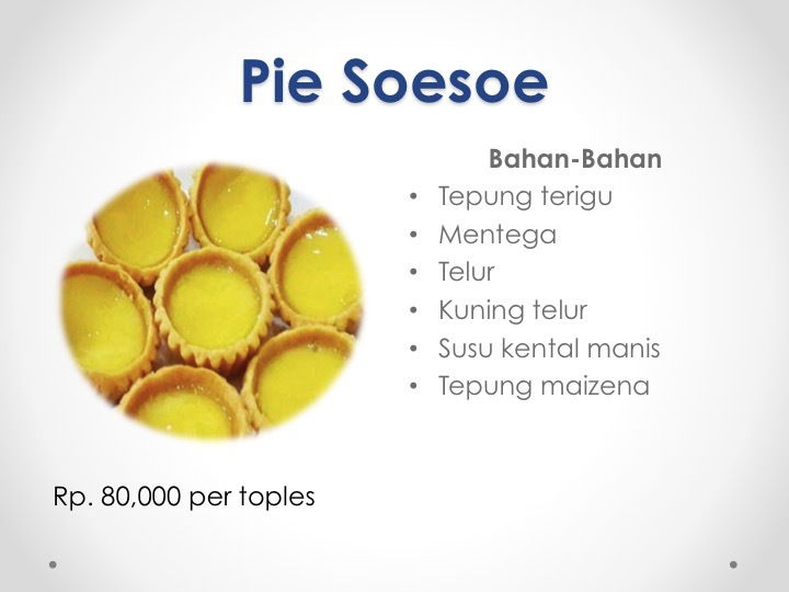 Pie Susu