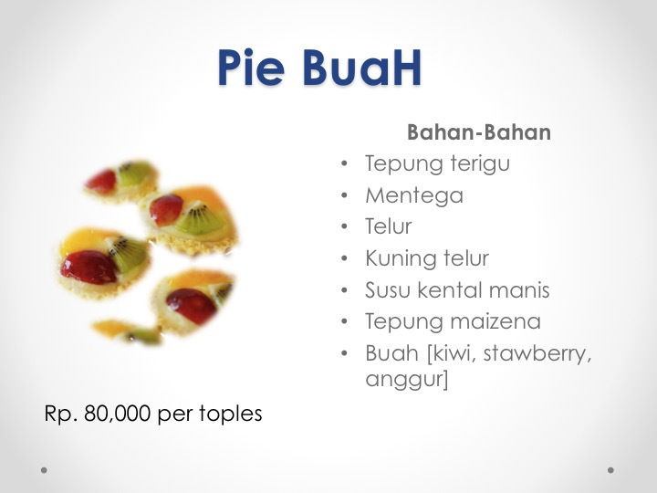 Pie Buah