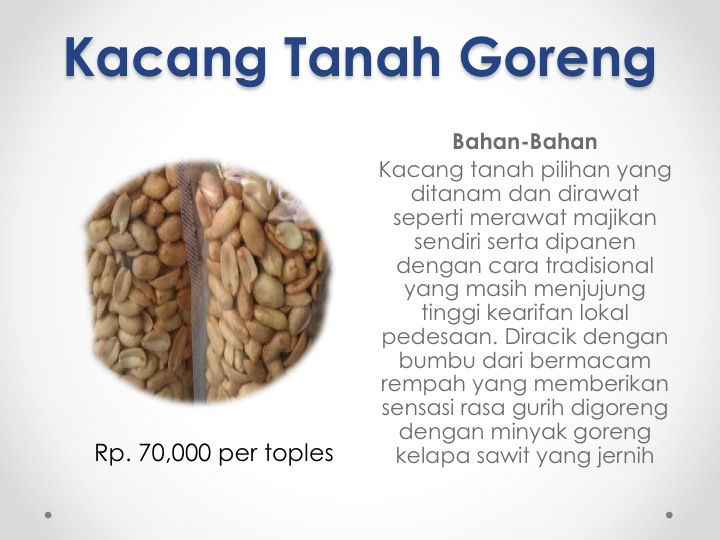 Kacang Tanah Goreng Rasa Bawang