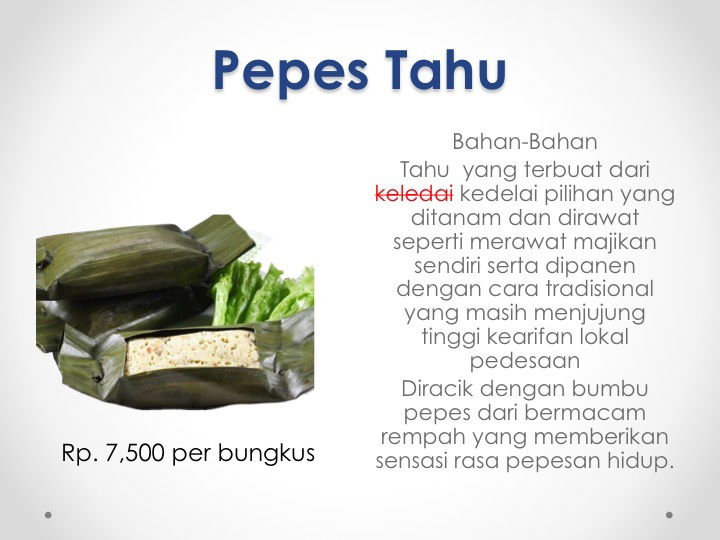 Pepes Tahu