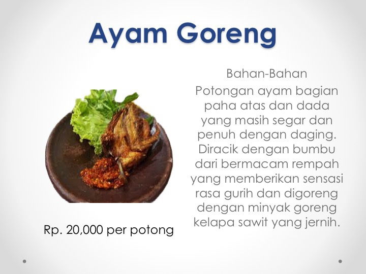 Ayam Goreng