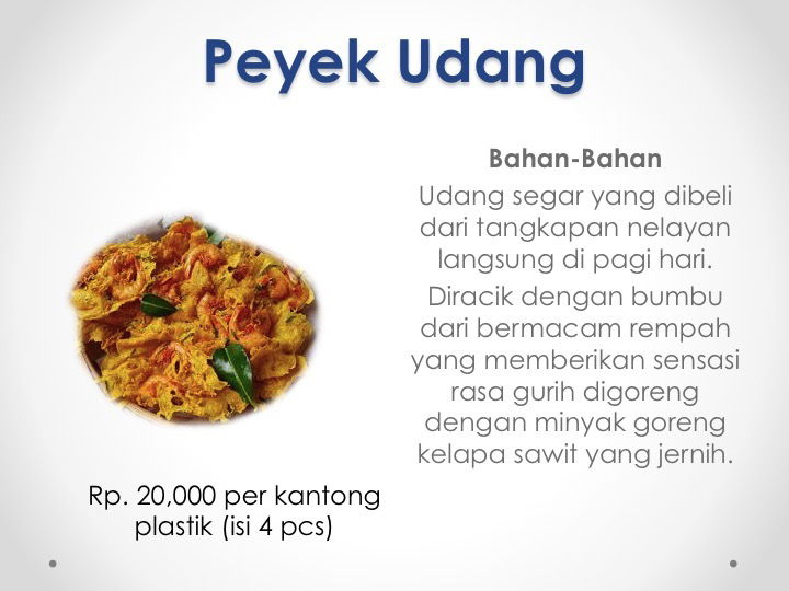 Peyek Udang