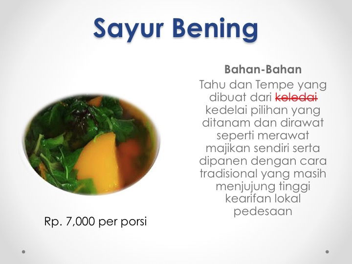 Sayur Bening
