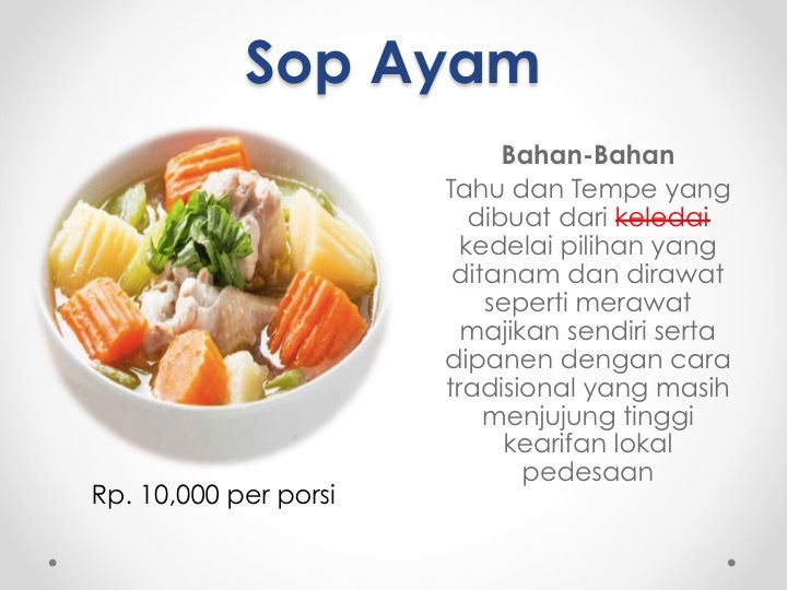 Sayur Sop Ayam