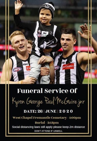 A Tribute to our Little Warrior Kyron McGuire Jnr RIP