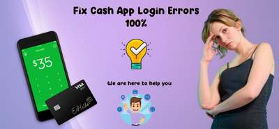 Cash App login not working?