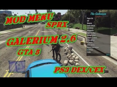 MOD MENU gta 5 sprx [DEX] The Galerium 2.6 image