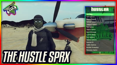 MOD MENU gta 5 THE HUSTLE sprx DEX-CEX-HEN-han image