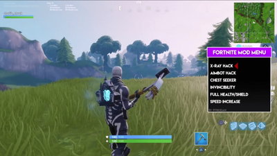 mod menu fortnite ps4  image