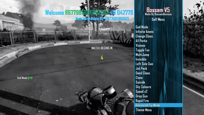 mod menu bo2 Bossam V5 GSC 1.19 image