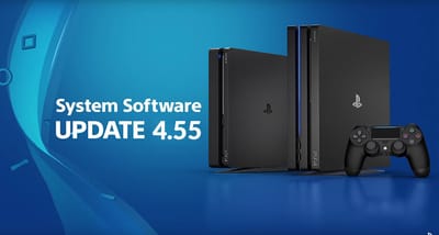 firmware 4.55  avec une faille software  PS4. image