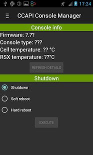  CCAPI Console Manager pour Android image