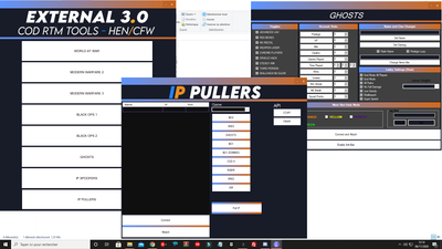 External 3.0 COD RTM Tools + ip pullers + spoofers image