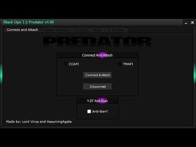 Predator V1.00 Black Ops 3 RTM tool image