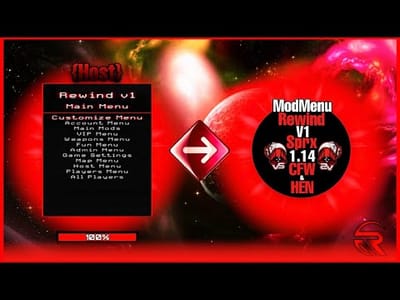 Rewind V1 SPRX MW2 1.14 CFW/HEN image