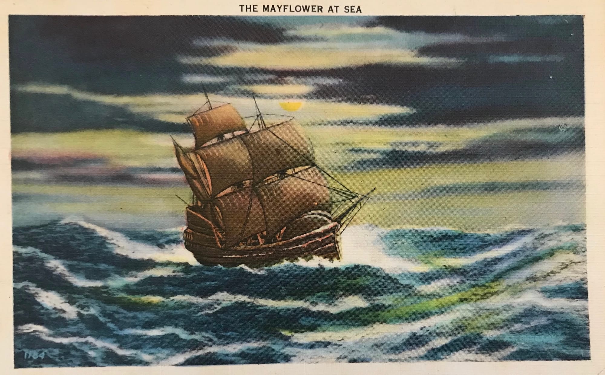 Who were the passengers and crew on the Mayflower?