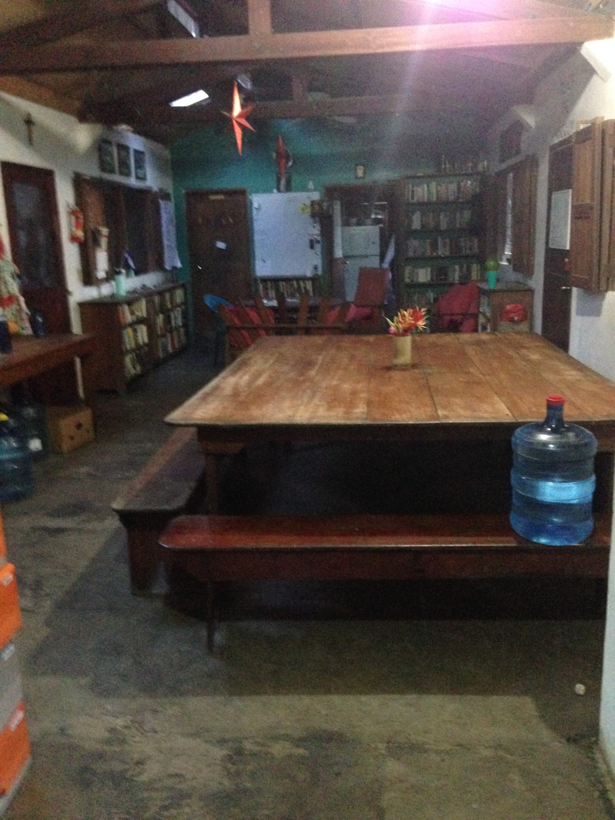 Our living room and dining room
