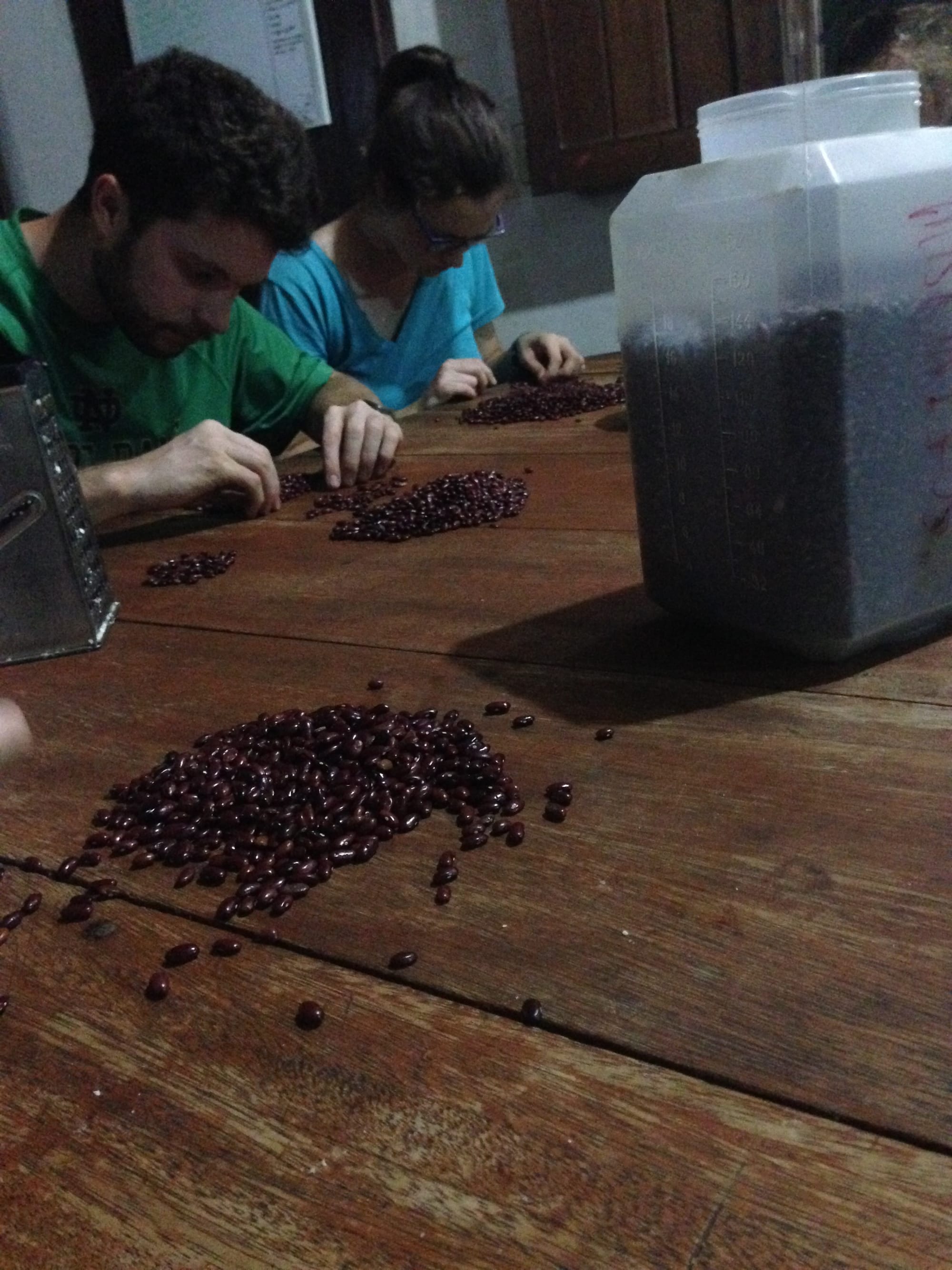 Sorting beans