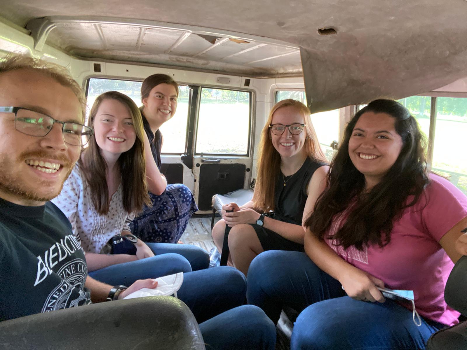 More room in the van this time!