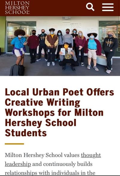 Milton Hershey School "MY SOCIETY" workshops