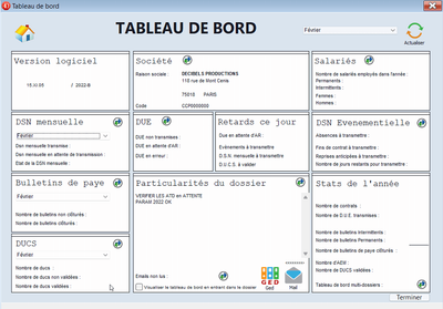 Le tableau de bord de votre entreprise image