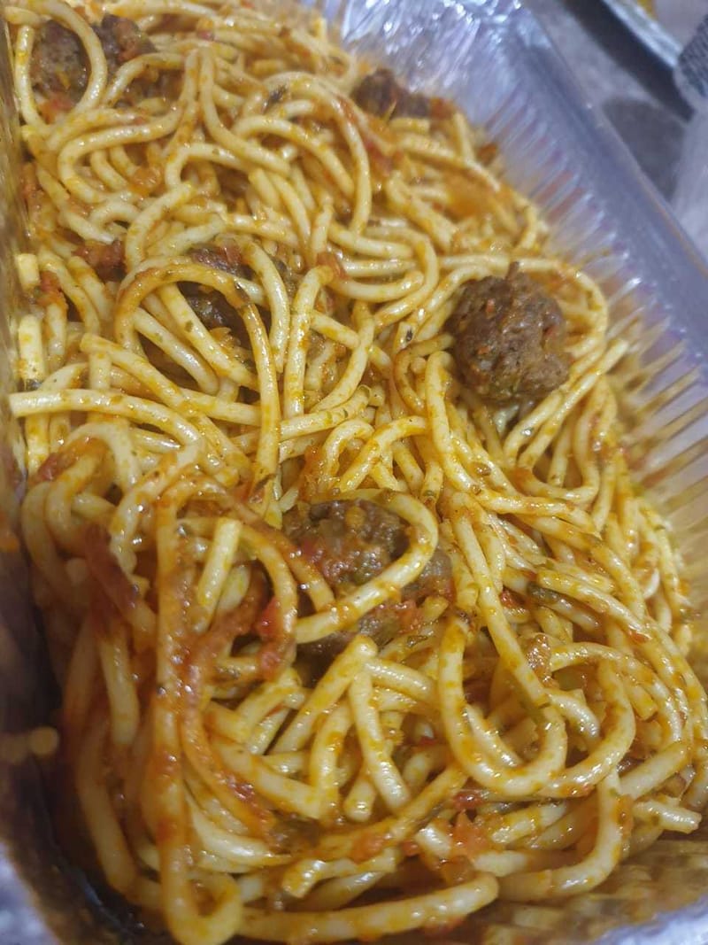 *سباغيتي بكرات اللحم*