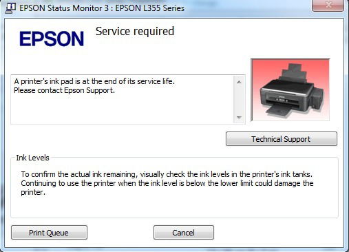 original cle ou 1pc illimite flash (reset) imprimantes epson